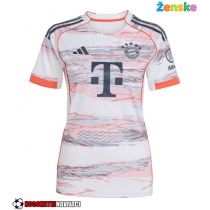 Ženske Nogometnih dresov Bayern Munich Gostujoči 2025-26 Kratki rokavi